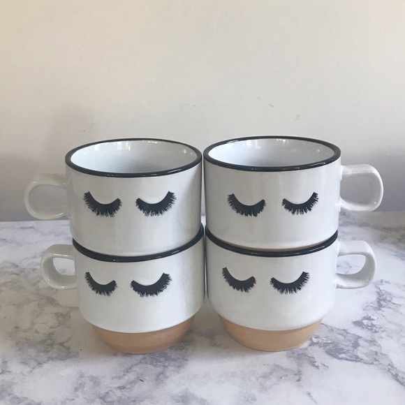 Other - 🎈4 pieces of Eyelash Mugs